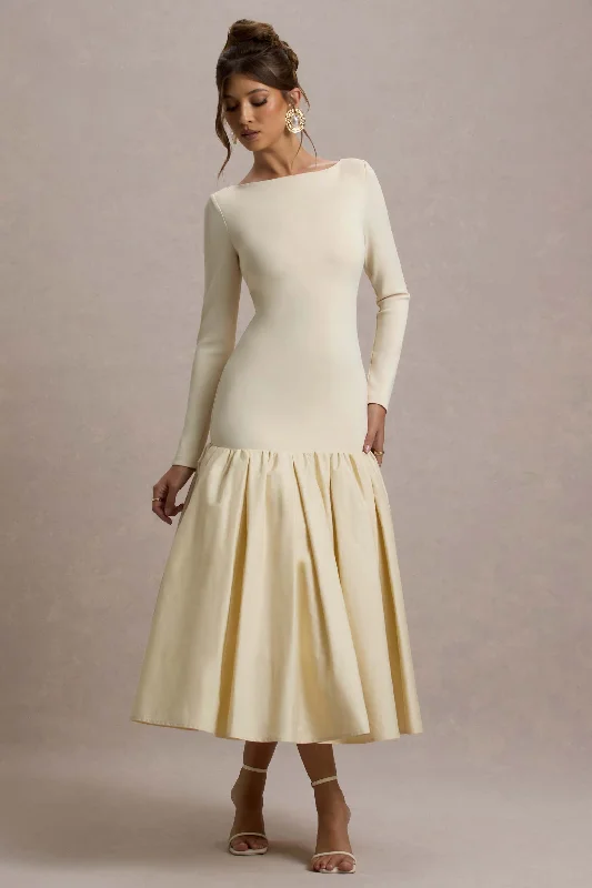 Shift Women Dress with a Simple and Classic Design for Everyday Wear Shift Women Dress with a Simple and Classic Design for Everyday Wear Perpetua | Cream Drop-Waist Midi Dress With Volume Skirt Shift Women Dress with a Simple and Classic Design for Everyday Wear Shift Women Dress with a Simple and Classic Design for Everyday Wear Perpetua | Cream Drop-Waist Midi Dress With Volume Skirt