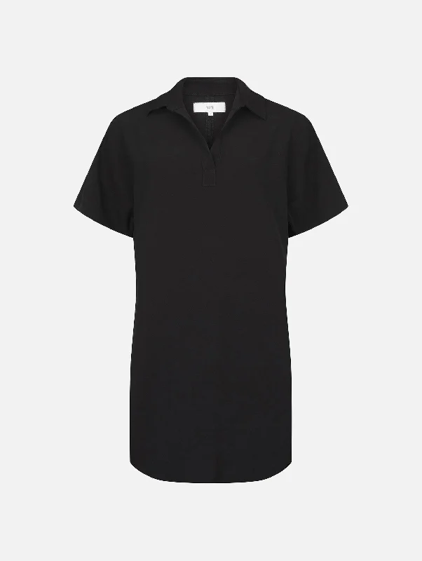 Plus Size Women Dress with a Flattering A - Line Cut for Comfort and Style Plus Size Women Dress with a Flattering A - Line Cut for Comfort and Style Polo Mini Dress in Black Plus Size Women Dress with a Flattering A - Line Cut for Comfort and Style Plus Size Women Dress with a Flattering A - Line Cut for Comfort and Style Polo Mini Dress in Black