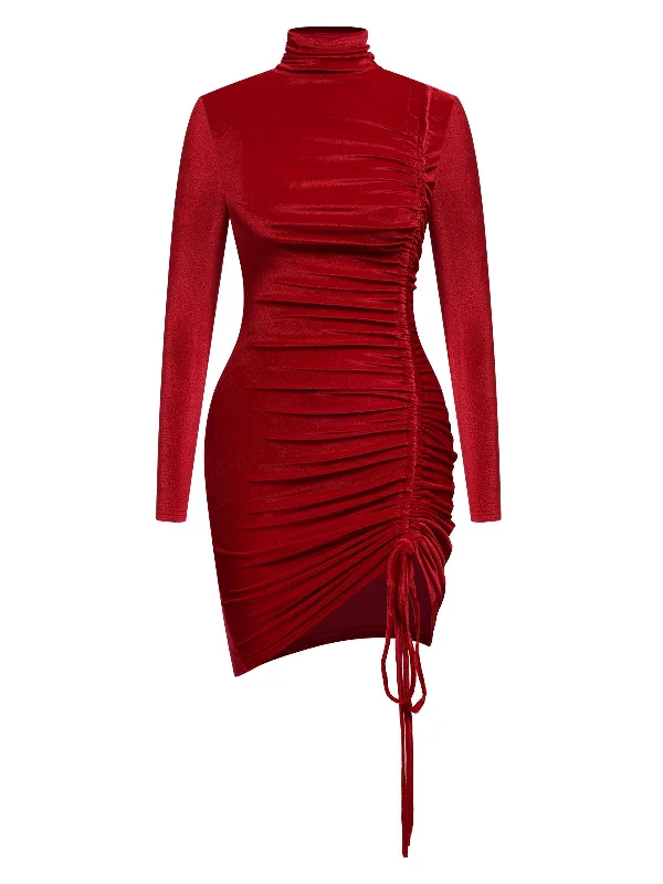 Backless Women Dress for a Sexy and Alluring Look at Evening Events Backless Women Dress for a Sexy and Alluring Look at Evening Events Red 1970s Solid Long Sleeves Velvet Dress Backless Women Dress for a Sexy and Alluring Look at Evening Events Backless Women Dress for a Sexy and Alluring Look at Evening Events Red 1970s Solid Long Sleeves Velvet Dress