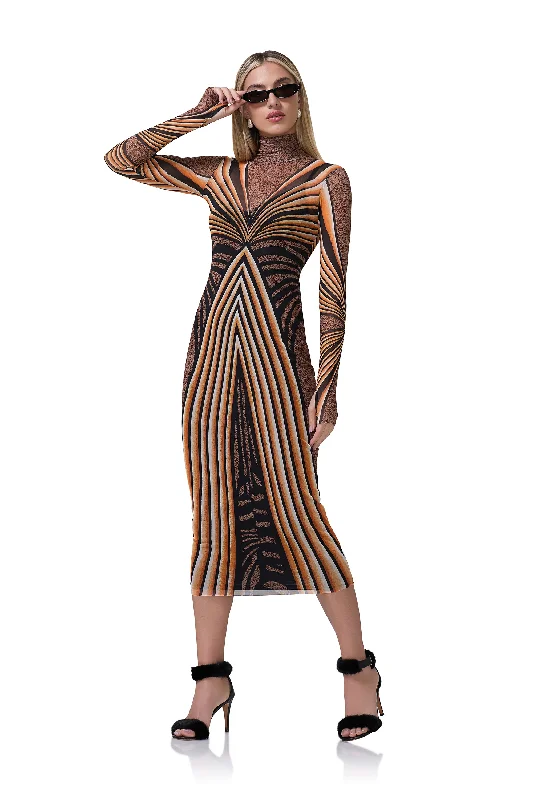 Halter Neck Women Dress to Show Off the Shoulders and Neckline Halter Neck Women Dress to Show Off the Shoulders and Neckline Shailene Dress - Caramel Animal Halter Neck Women Dress to Show Off the Shoulders and Neckline Halter Neck Women Dress to Show Off the Shoulders and Neckline Shailene Dress - Caramel Animal