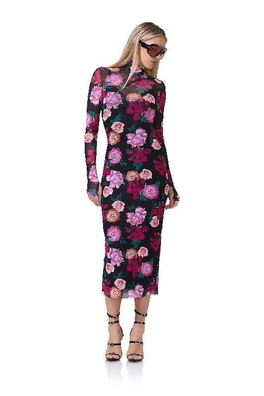 Empire Waist Women Dress to Accentuate the Bust and Conceal the Waist Empire Waist Women Dress to Accentuate the Bust and Conceal the Waist Shailene Dress - Midnight Rose Empire Waist Women Dress to Accentuate the Bust and Conceal the Waist Empire Waist Women Dress to Accentuate the Bust and Conceal the Waist Shailene Dress - Midnight Rose