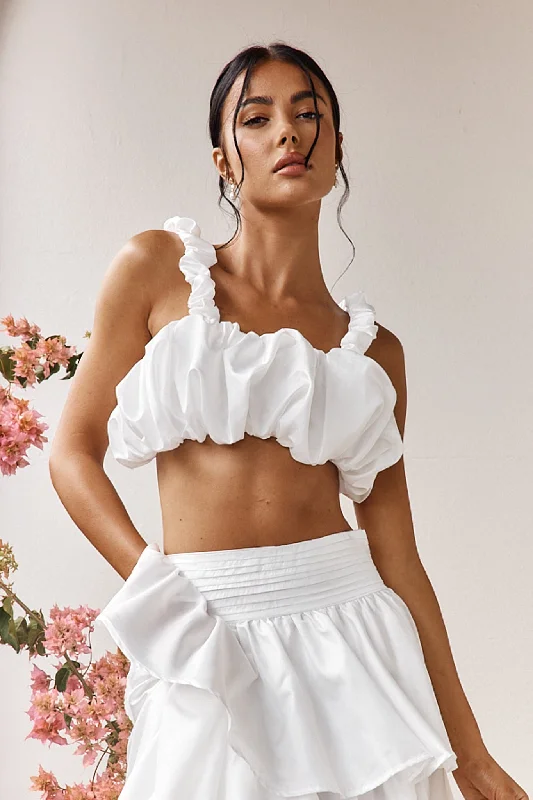 Wrap - Style Women Dress with Adjustable Fit for All Body Types Wrap - Style Women Dress with Adjustable Fit for All Body Types Sozo Bubble Crop Top Ivory Wrap - Style Women Dress with Adjustable Fit for All Body Types Wrap - Style Women Dress with Adjustable Fit for All Body Types Sozo Bubble Crop Top Ivory