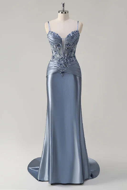 Backless Women Dress for a Sexy and Alluring Look at Evening Events Backless Women Dress for a Sexy and Alluring Look at Evening Events Sparkly Grey Blue Mermaid Spaghetti Straps Corset Appliqued Long Prom Dress with Slit Backless Women Dress for a Sexy and Alluring Look at Evening Events Backless Women Dress for a Sexy and Alluring Look at Evening Events Sparkly Grey Blue Mermaid Spaghetti Straps Corset Appliqued Long Prom Dress with Slit