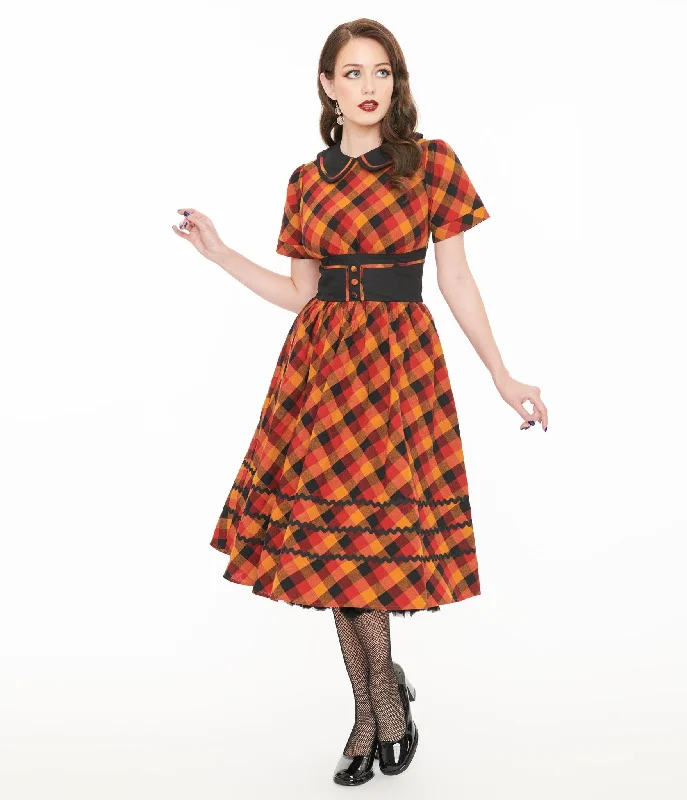 Little Black Women Dress with Sequins for a Glamorous Night Out Little Black Women Dress with Sequins for a Glamorous Night Out Unique Vintage 1950s Orange & Red Plaid Peter Pan Collar Swing Dress Little Black Women Dress with Sequins for a Glamorous Night Out Little Black Women Dress with Sequins for a Glamorous Night Out Unique Vintage 1950s Orange & Red Plaid Peter Pan Collar Swing Dress