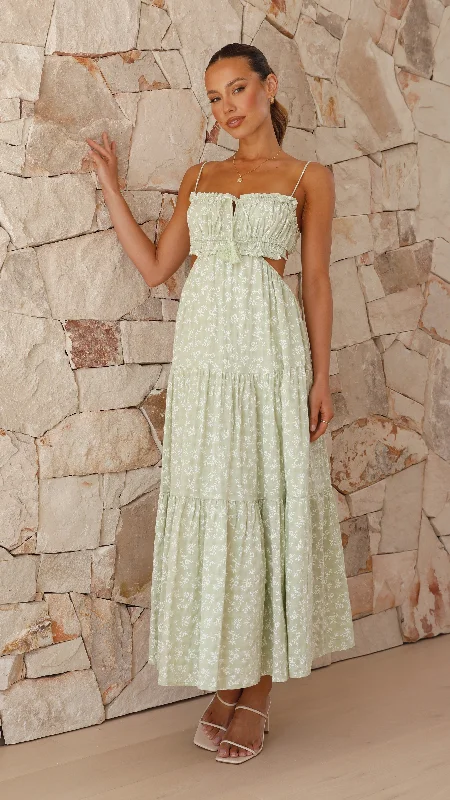 Wrap - Style Women Dress with Adjustable Fit for All Body Types Wrap - Style Women Dress with Adjustable Fit for All Body Types Vella Midi Dress - Sage Floral Wrap - Style Women Dress with Adjustable Fit for All Body Types Wrap - Style Women Dress with Adjustable Fit for All Body Types Vella Midi Dress - Sage Floral